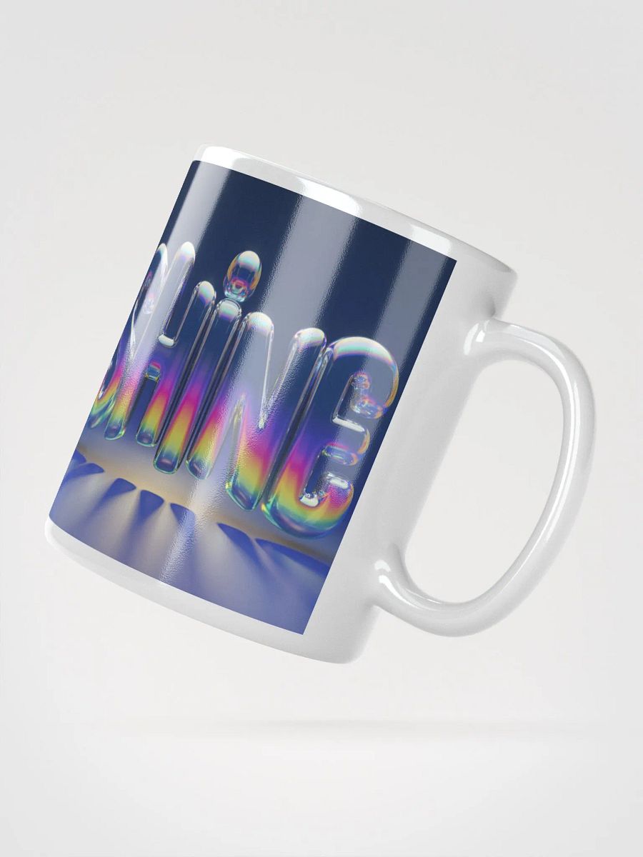 SHINE #Motivational Glossy Mug - White product image (4)