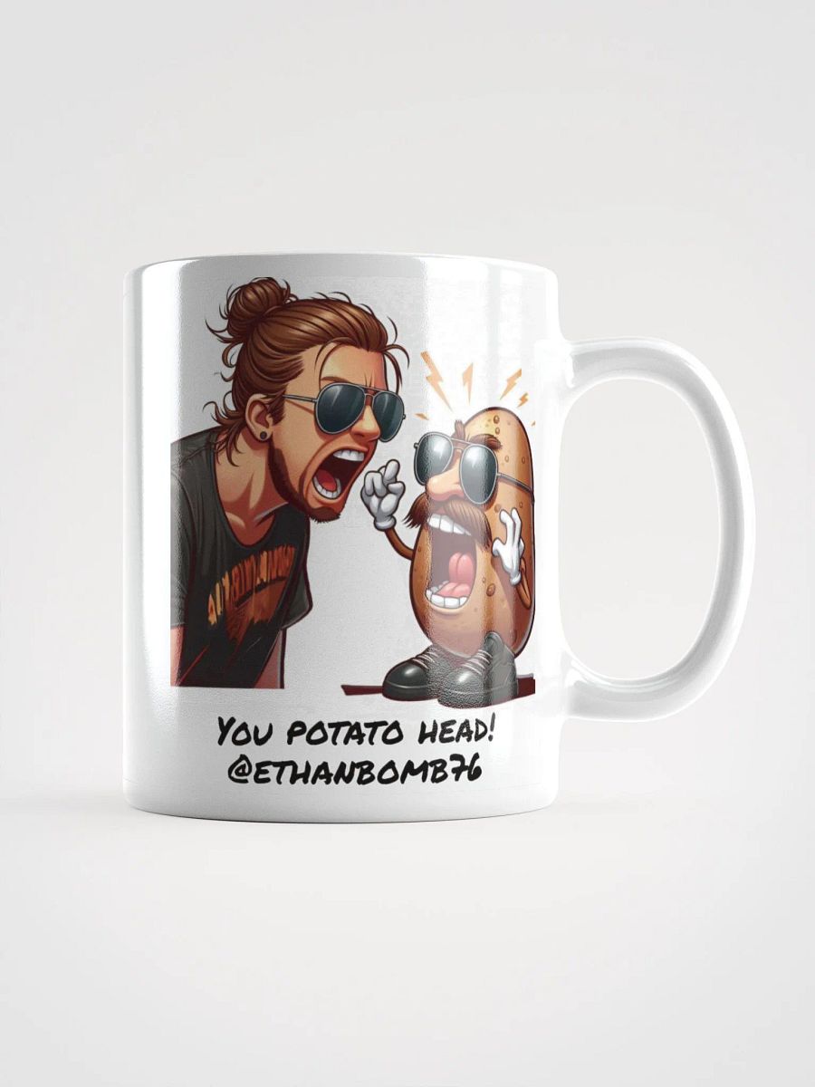 ETHANBOMB - POTATO MUG (white) product image (3)