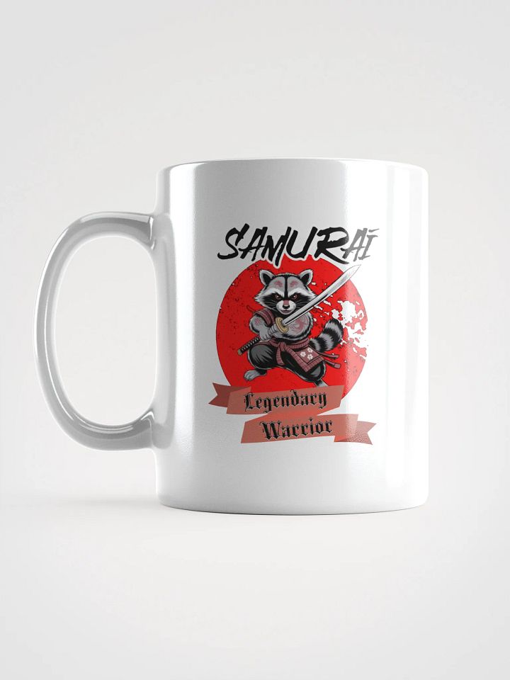 Samurai Legendary Warrior Raccoon Mug product image (1)