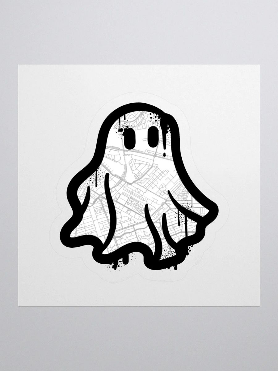 Charm City Paranormal City Ghost Sticker product image (1)