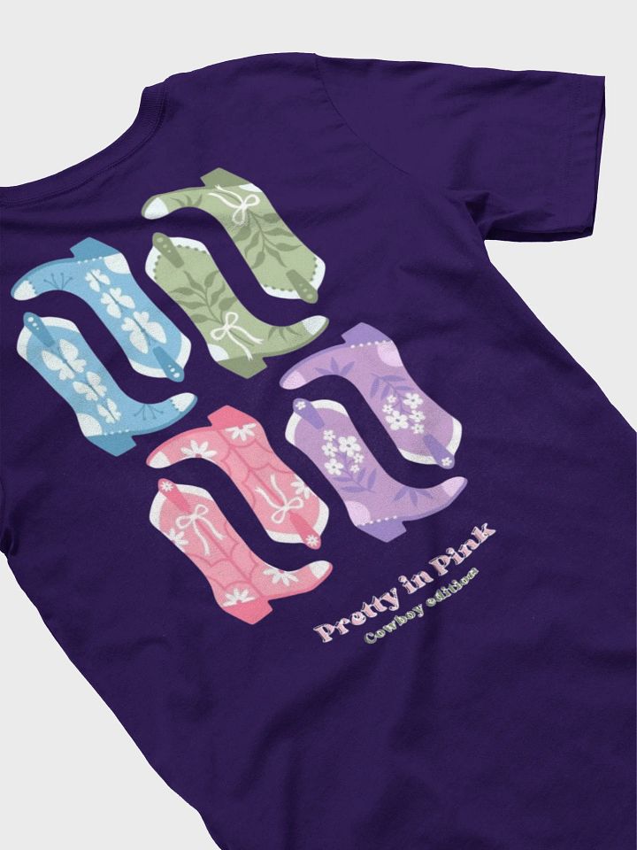 Cowboy boot t-shirt product image (31)