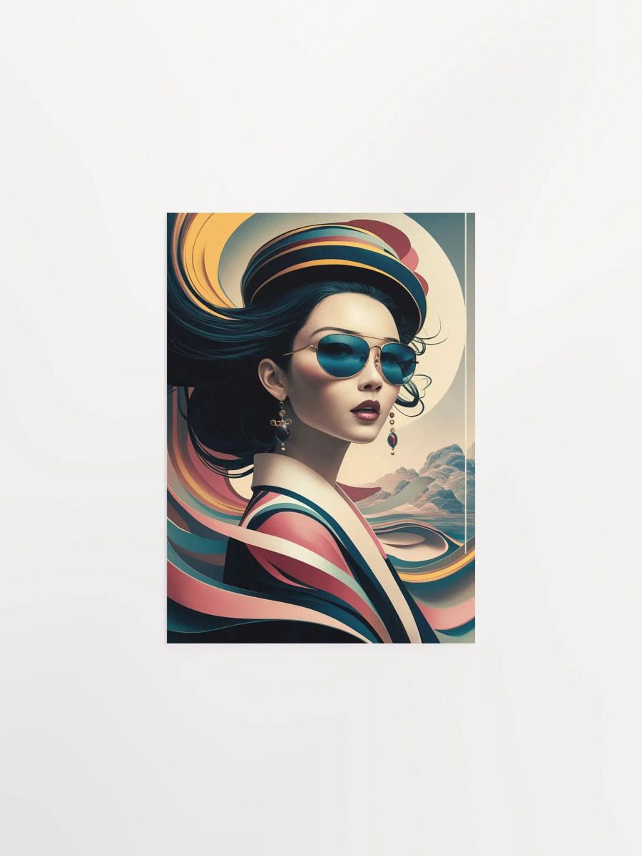 Abstract illustration of a Woman Poster - 25 product image (3)