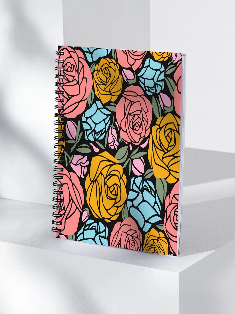 Rose Garden Dreams Spiral Notebook product image (4)