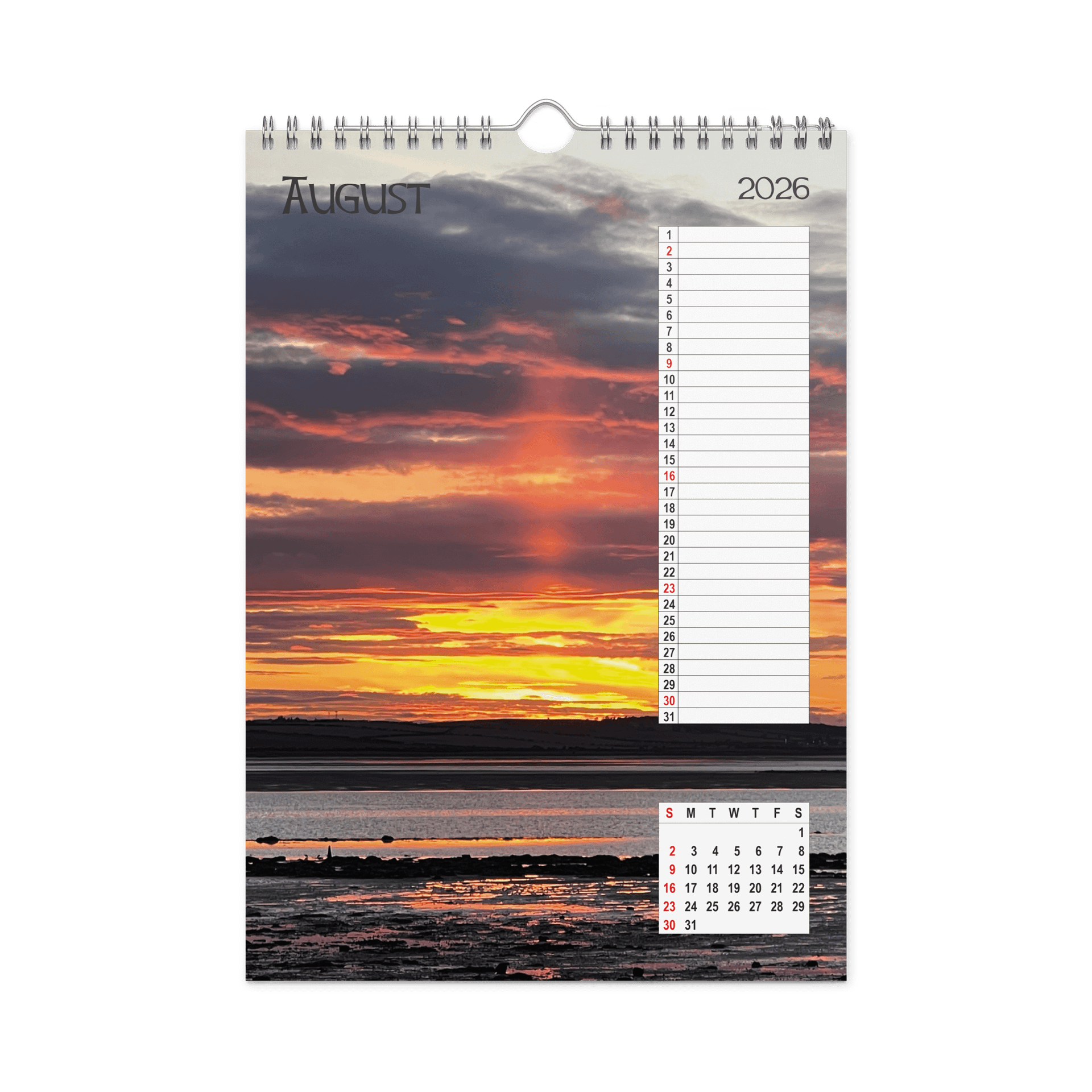 Holy Island Moments 2026 Calendar product image (3)