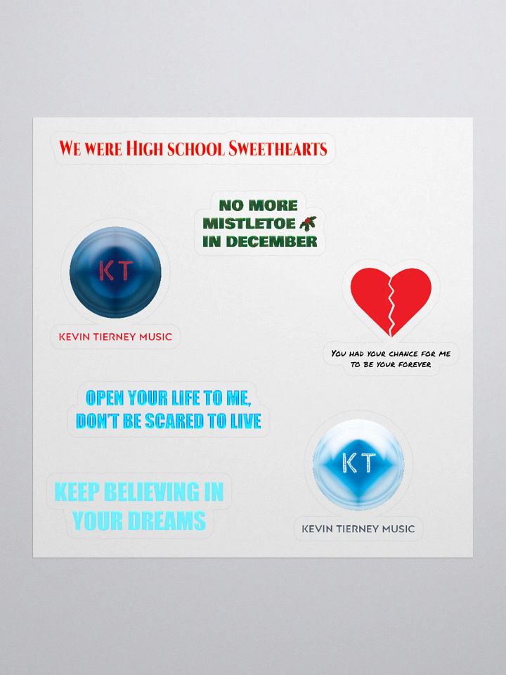 Kevin Tierney Music Sticker Bundle product image (2)