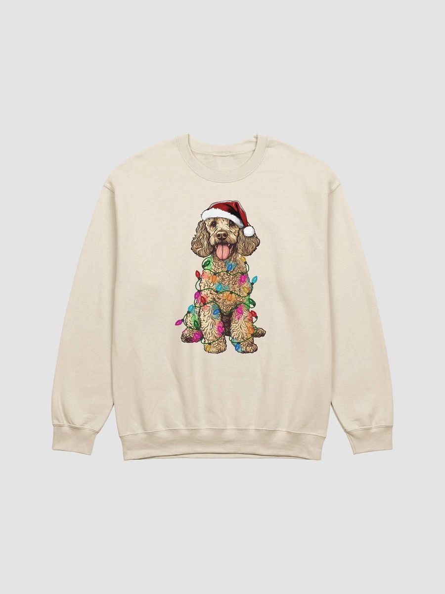 Funny Poodle(Beige) Christmas Sweatshirt product image (18)