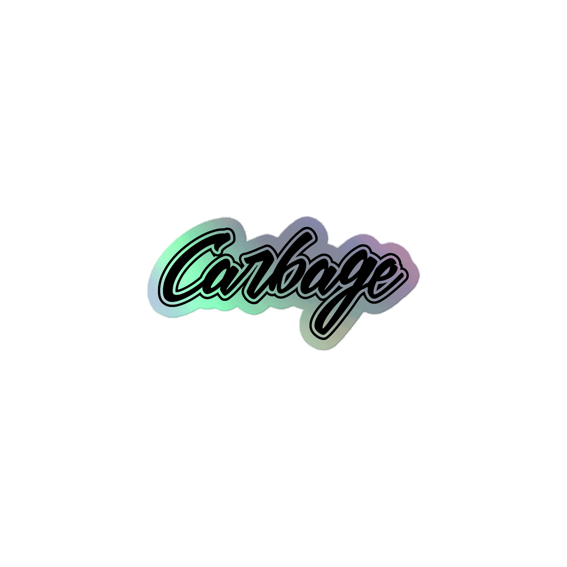 Carbage: The Holographic Sticker product image (1)
