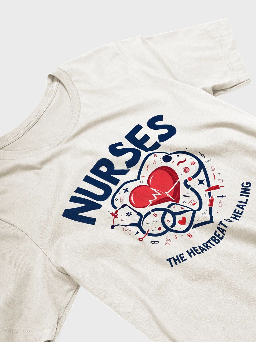 Heartbeat, Healing, stethoscope, nurses T-Shirt product image (25)