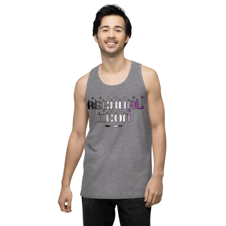 Asexual Icon Men's Premium Tank Top product image (73)