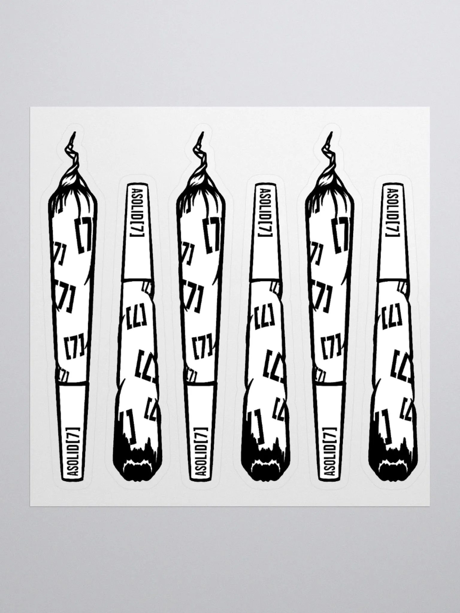 ASolid[7] Joint Stickers (Lit & Unlit Duo) - Branded product image (1)
