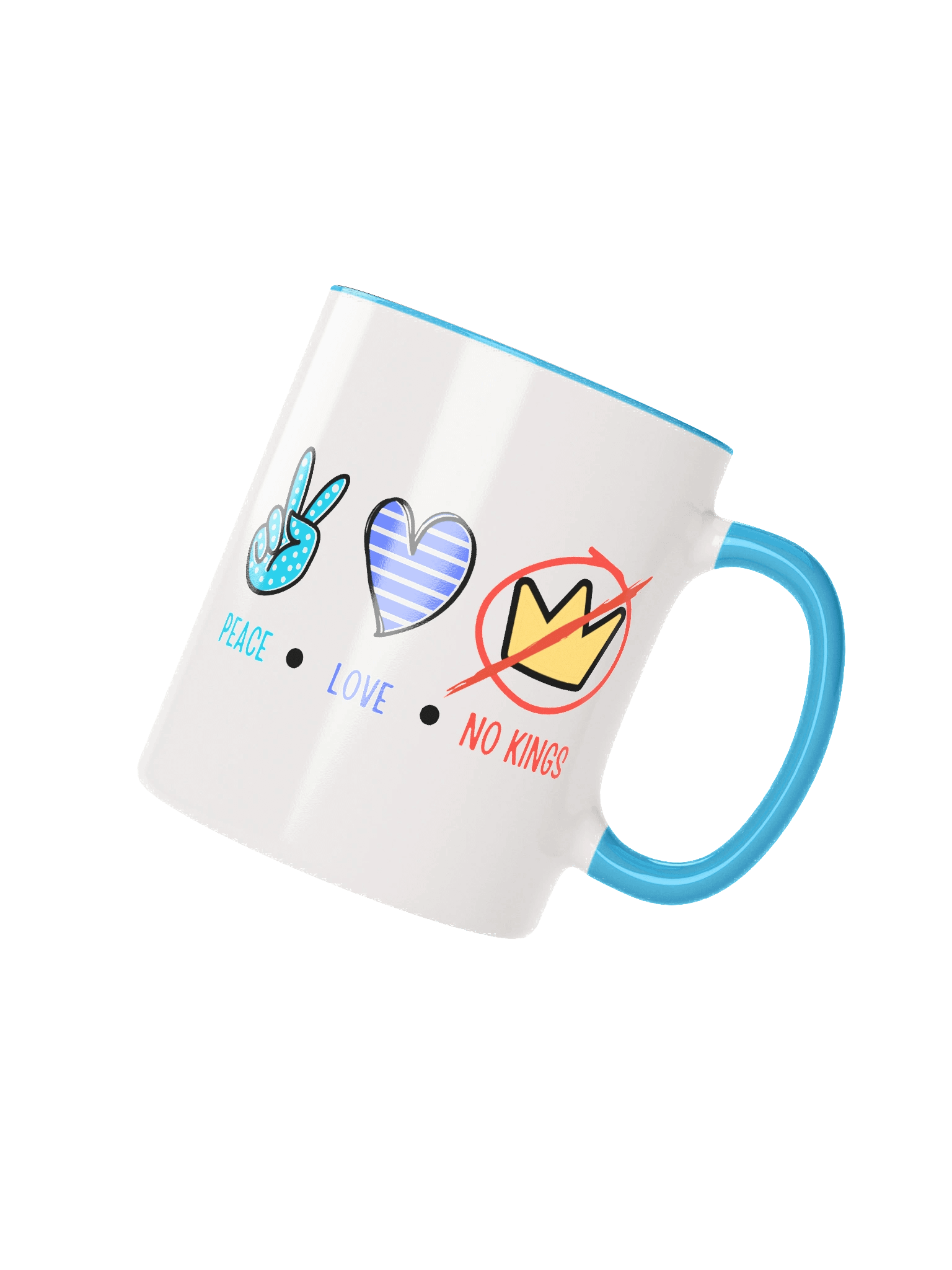 ✌️❤️ No Kings Mug product image (25)