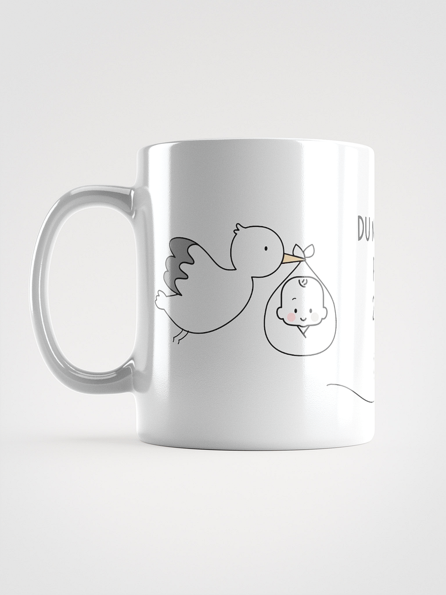 Mug Blanc - Du Nouveau pour 2026 - Cigogne Annonce Naissance - Cadeau Original product image (2)