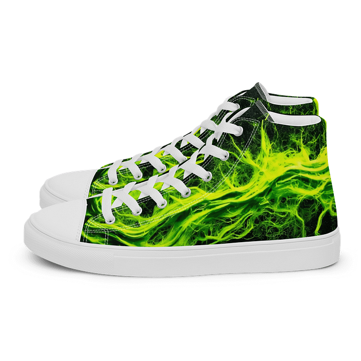 Neon Flow High Top Canvas Shoes product image (1)