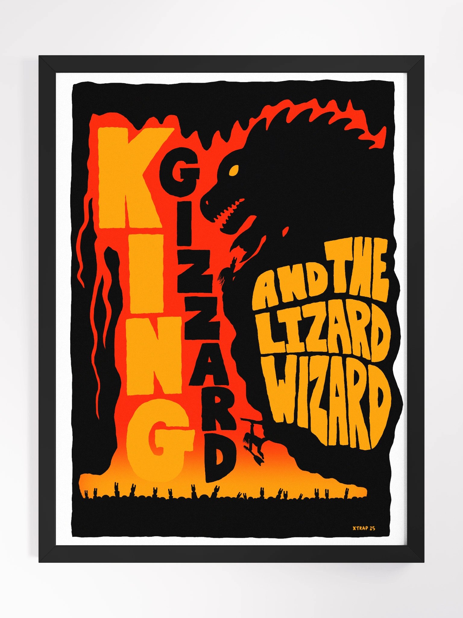 KING GIZZARD AND THE LIZARD WIZARD FRAMED POSTER product image (2)