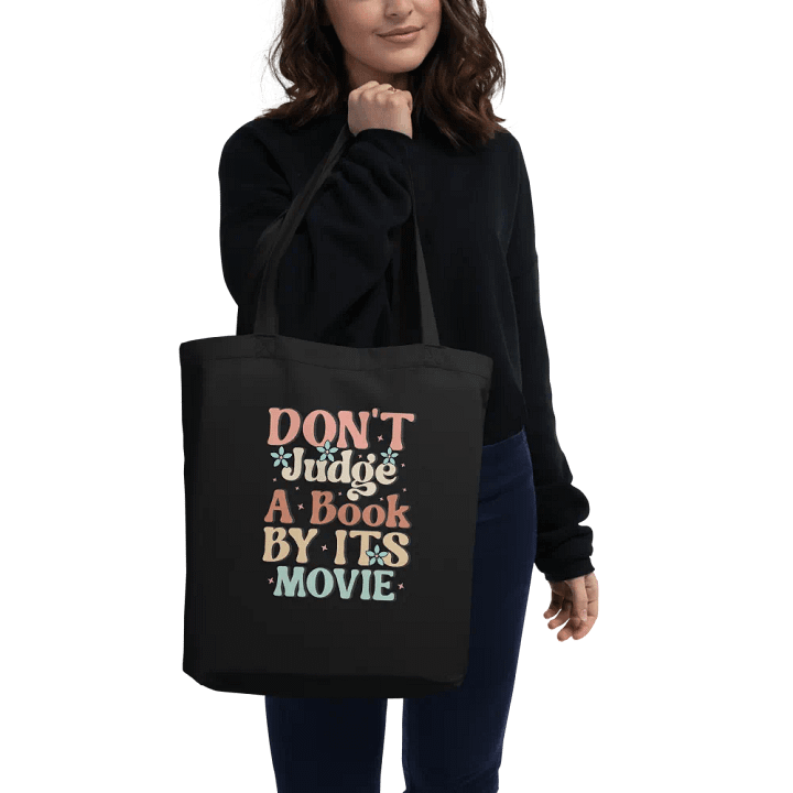 Don'T Judge A Book By It's Movie -Tote Bag product image (2)
