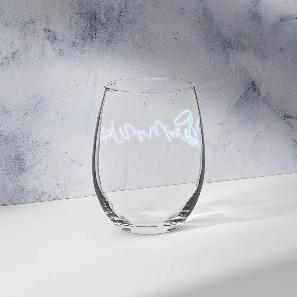 Meg's Signature Stemless Wine Glass product image (2)