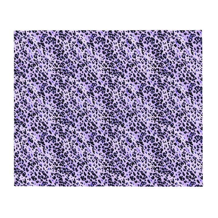 Purple Leopard Blanket product image (2)