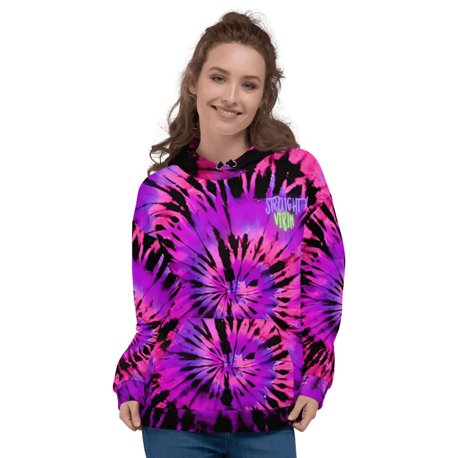 STRAIGHT VIBIN TIEDYE4 HOODIE product image (3)