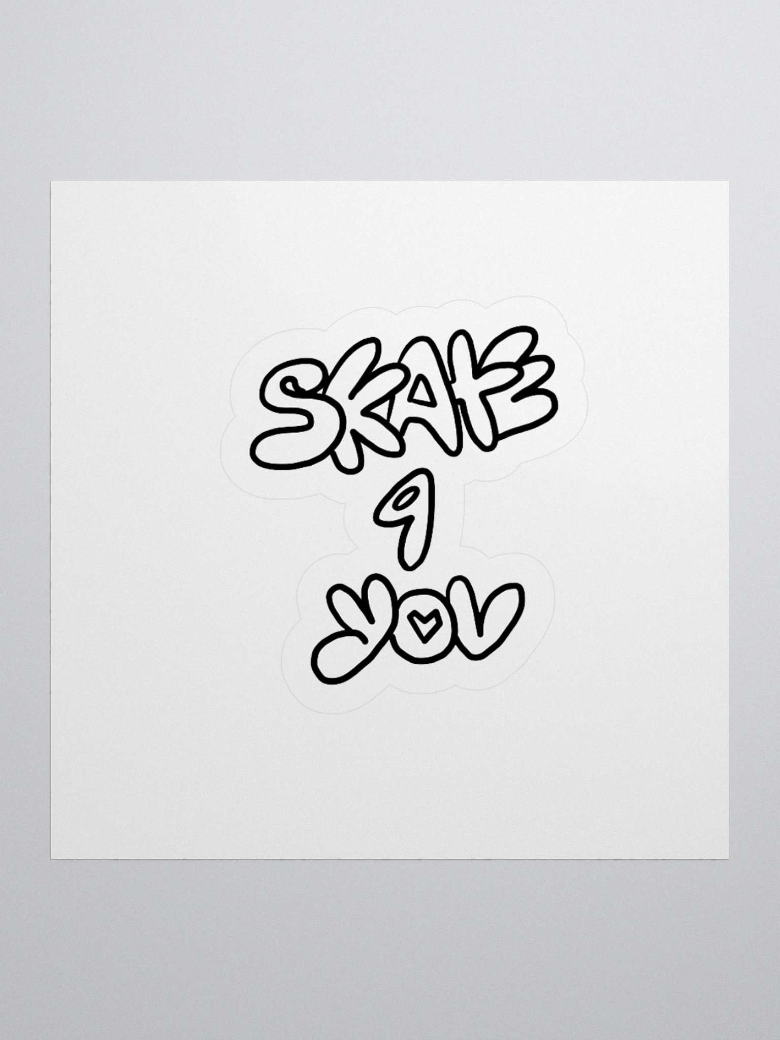 Skate 4 You Skate Sticker product image (1)