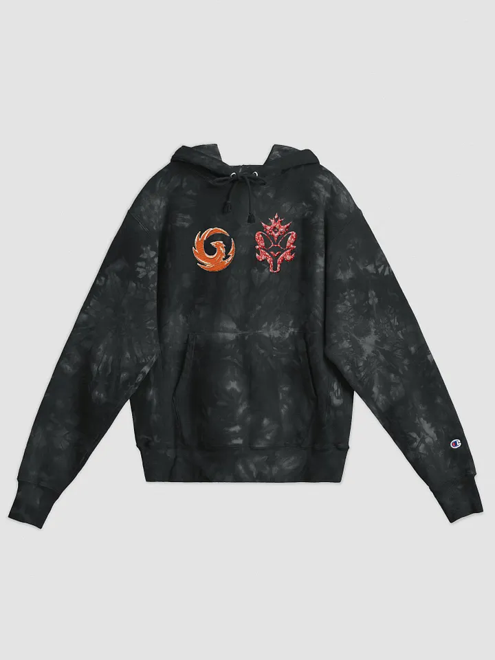 GOATED x SAV Champion Tie Die Hoodie Collab product image (2)