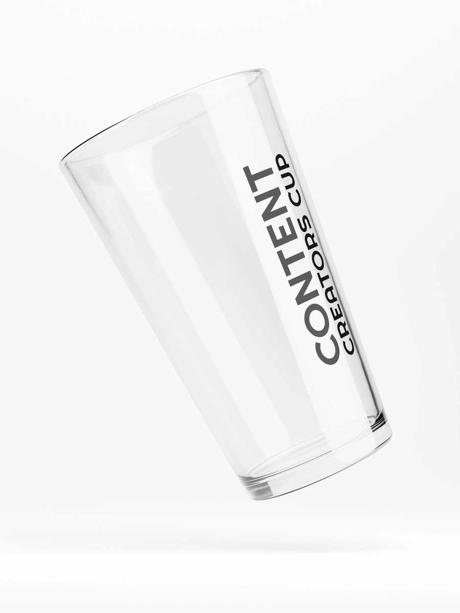 Content Creators Cup Pint Glass product image (4)