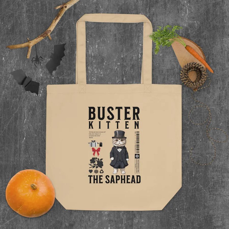 The Saphead - Buster Kitten - Eco Bag product image (4)