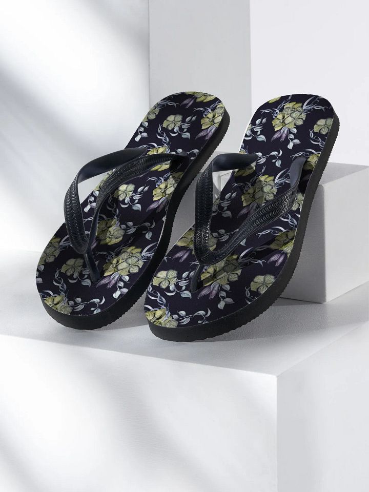 Gothic Flower | Unisex Flip-Flops product image (1)