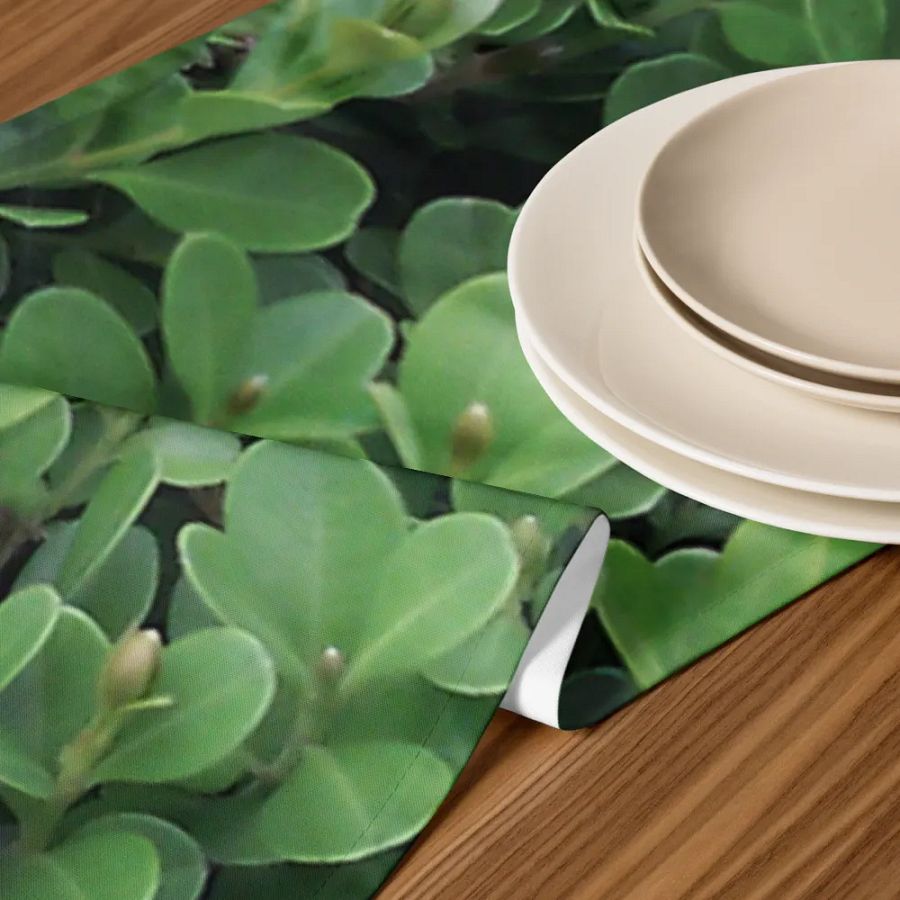 "Green Leaf" Table Runner product image (10)