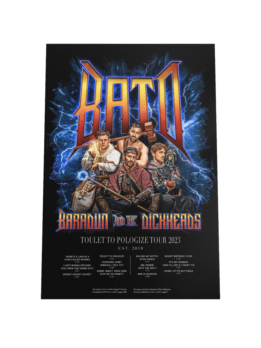 BATD Band Poster (20 x 30 inch) product image (4)