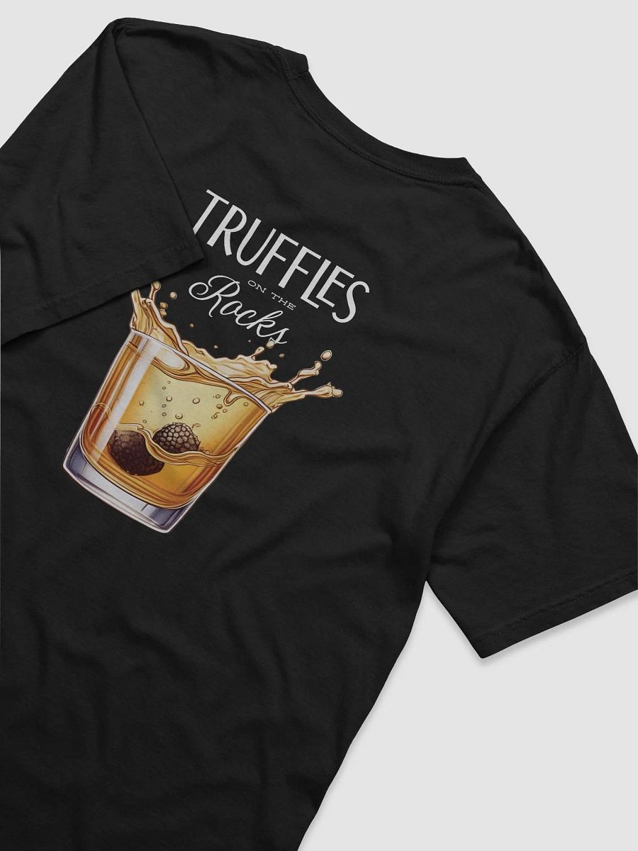 Truffle Splash T-Shirt Back Print - BLACK product image (4)