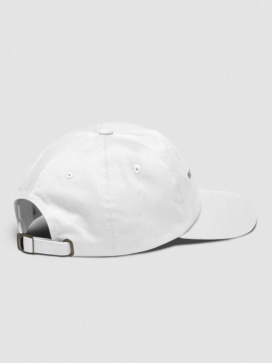 WatchMeWork Signature Dad Hat - White product image (3)