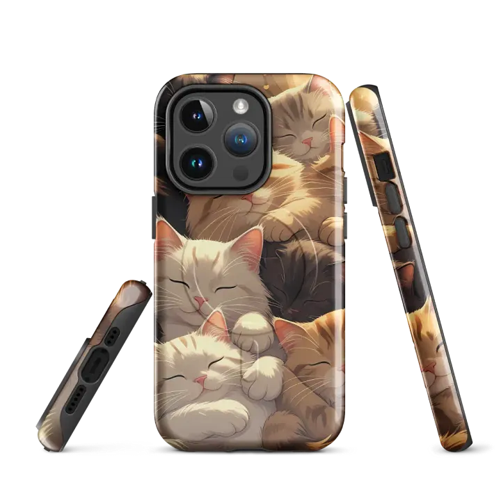 Cozy Catnap iPhone® Tough Case product image (3)