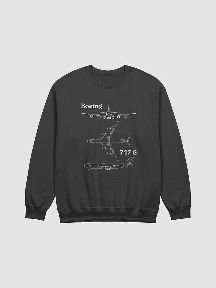 Boeing 747-8 Blueprint Sweatshirt product image (1)
