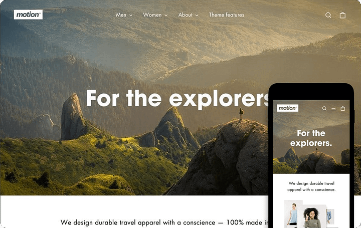 Motion Shopify Theme product image (1)