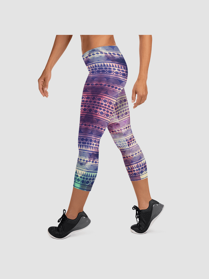 DieselThreads Cosmic Aztec Print Capris product image (3)