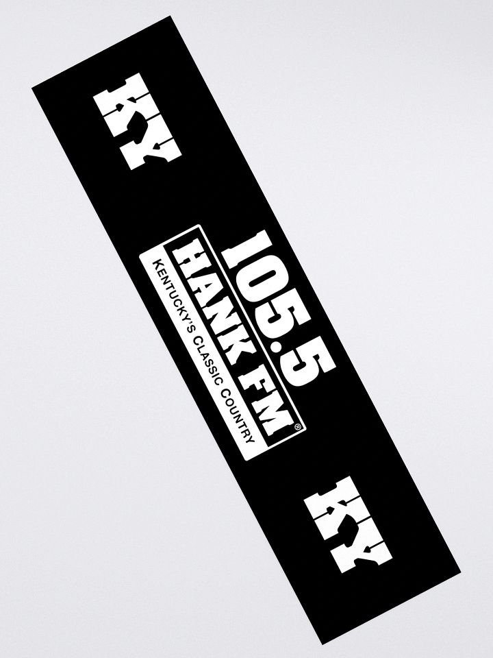 105.5 Hank Bumper sticker product image (2)