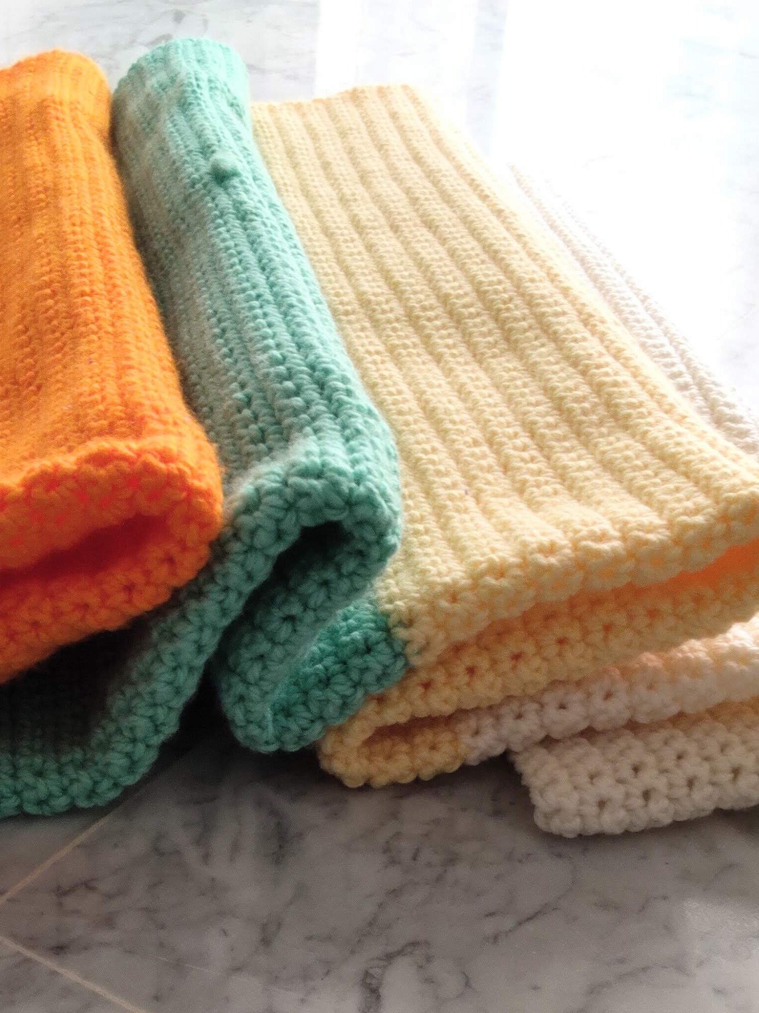 Single crochet blanket pdf pattern product image (1)