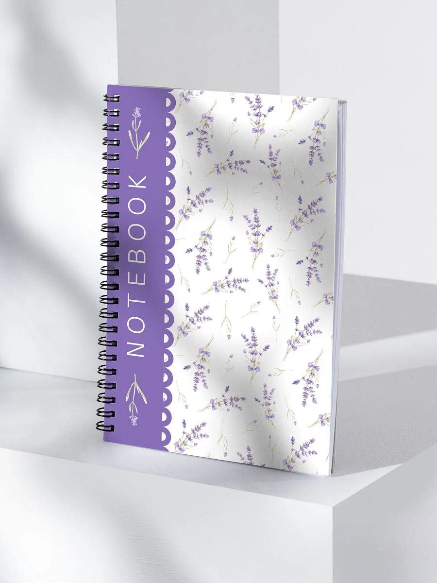Lavender Dreams Spiral Notebook product image (4)