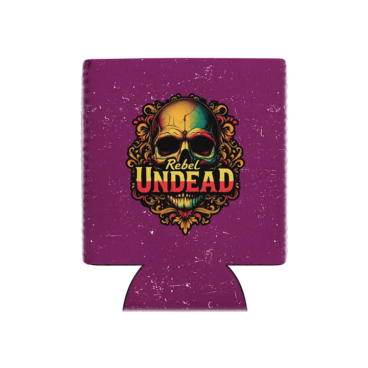 Rebel Undead Skull Can Cooler product image (1)