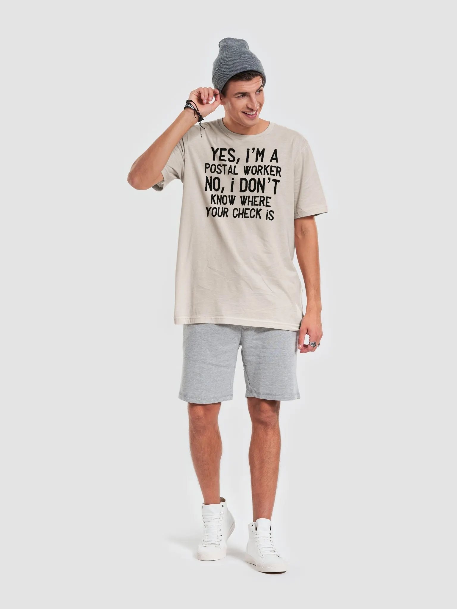 YES I'M A POSTAL WORKER UNISEX TEE product image (41)