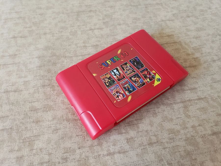 Super 64 Retro N64 Game Cart - 590 in 1 Nintendo Cartridge USA/EUR/Japan - Video Gaming product image (4)