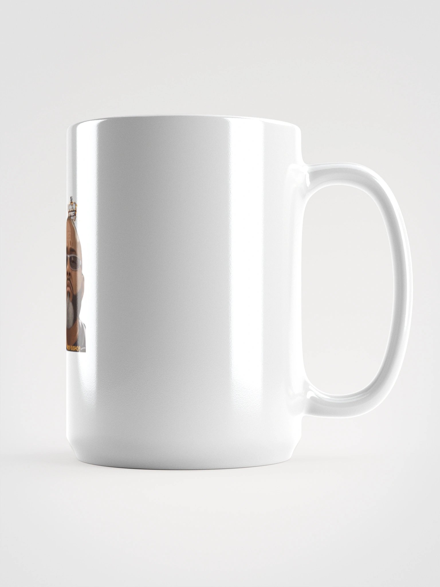 Arch Bishop Quote White Glossy Mug product image (1)