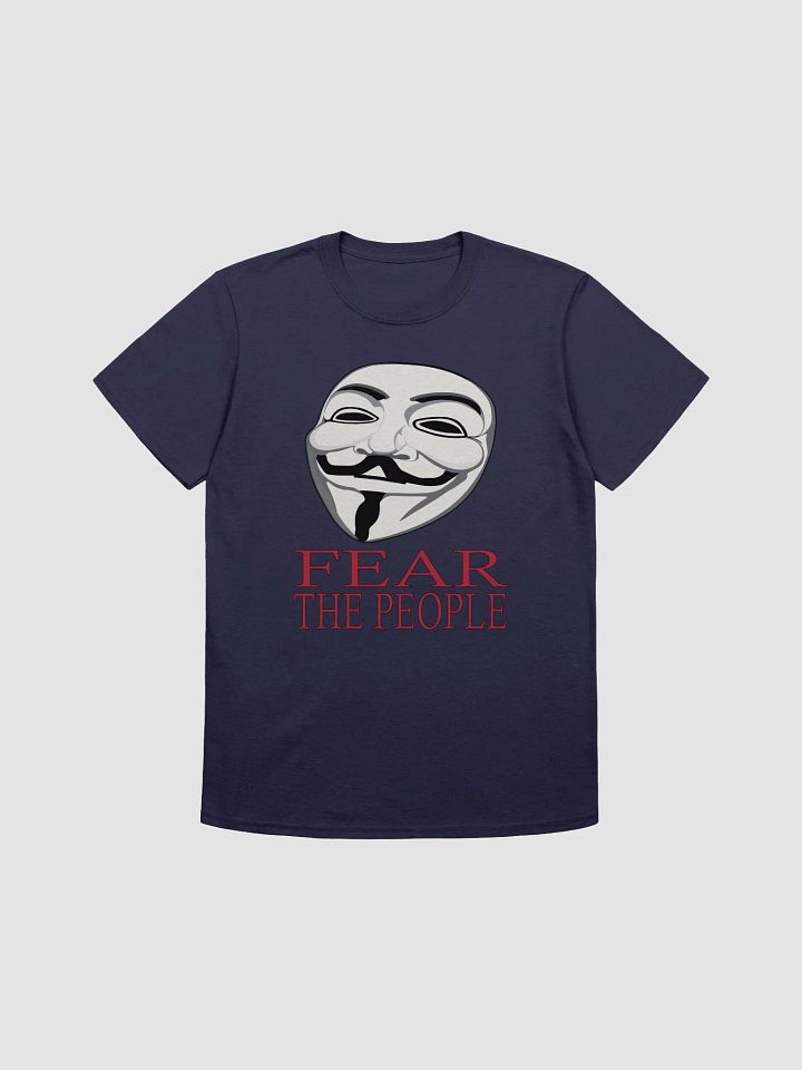 Fear The People - 02 - Red - Gildan Unisex Softstyle T-Shirt product image (2)