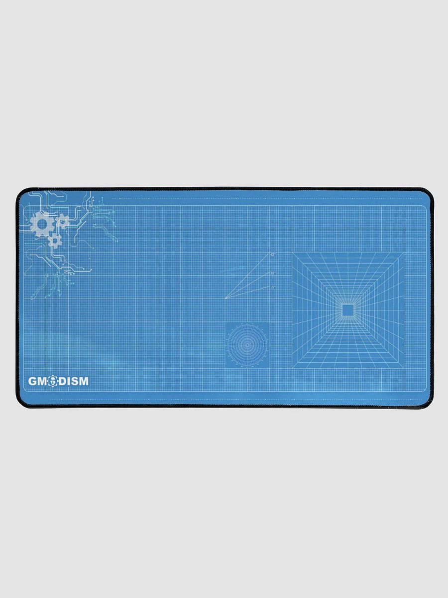 GMODISM Blueprint Style Deskmat product image (1)