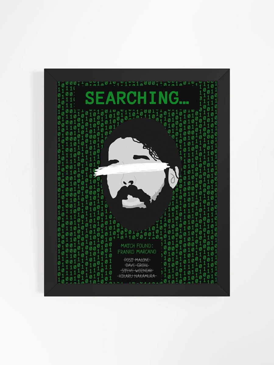 'Match Found' - Framed Poster product image (1)