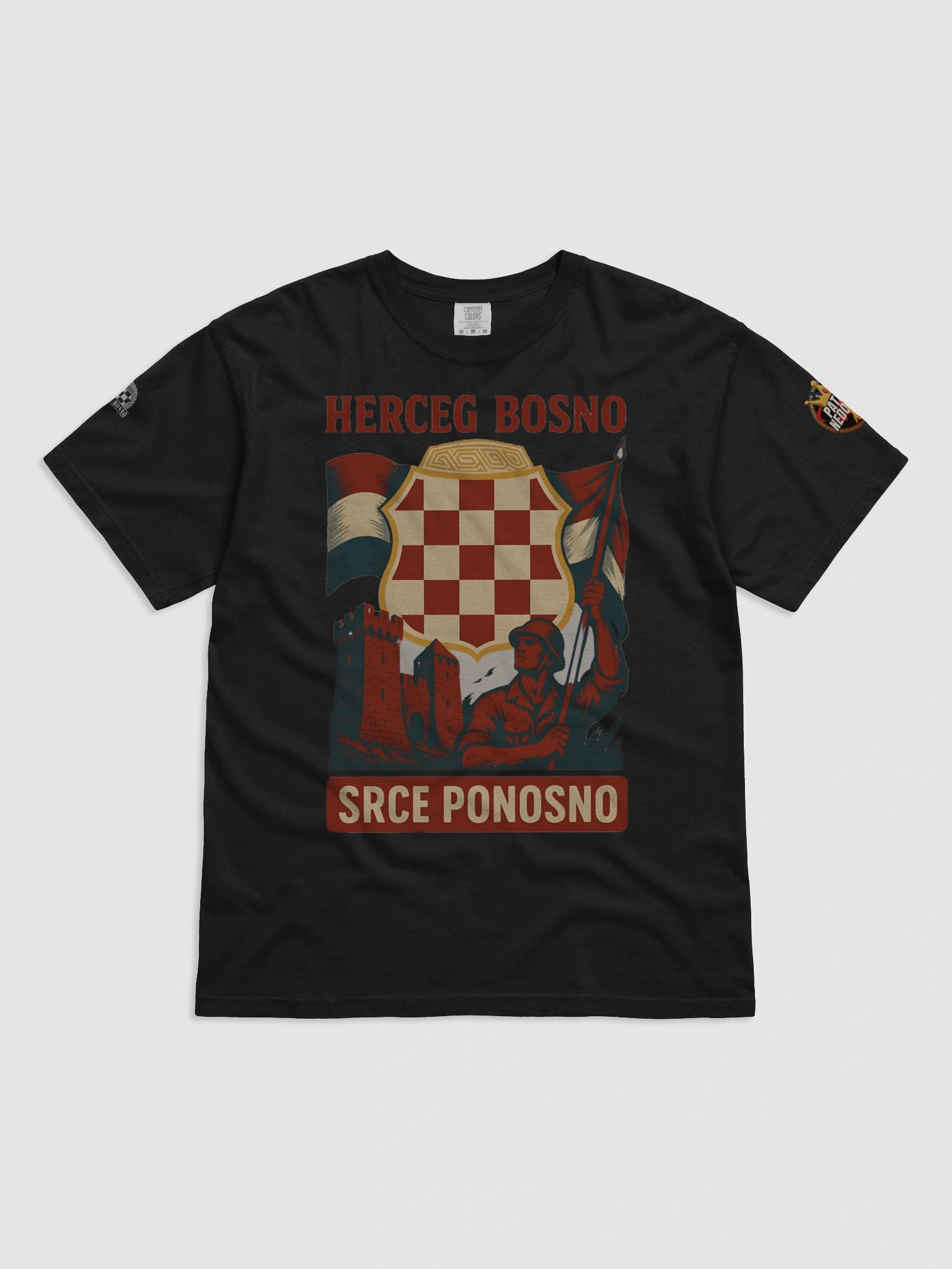 Herceg Bosna Shield Logo T-Shirt product image (2)