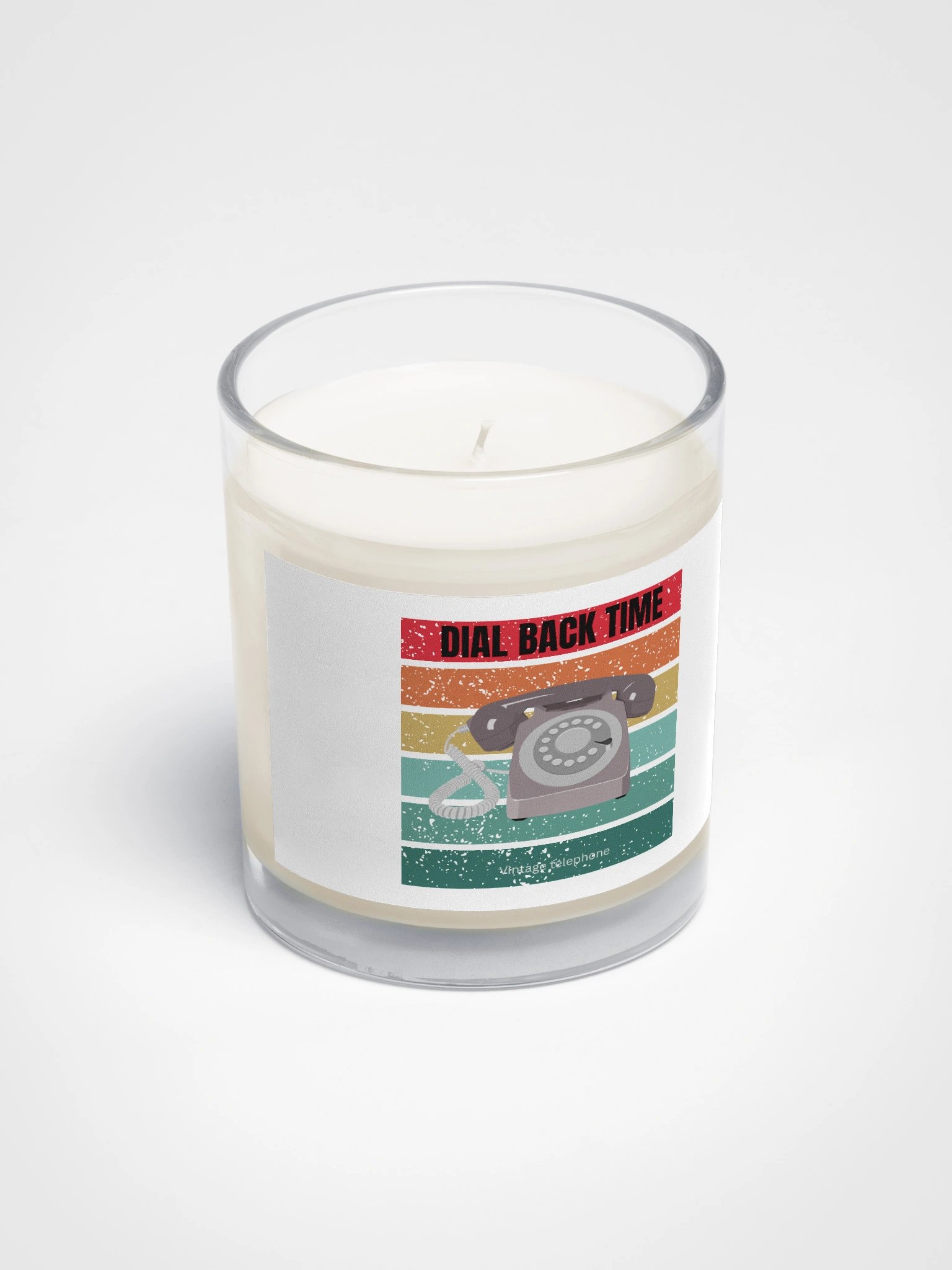 Retro Rotary Telephone Soy Wax Candle product image (2)
