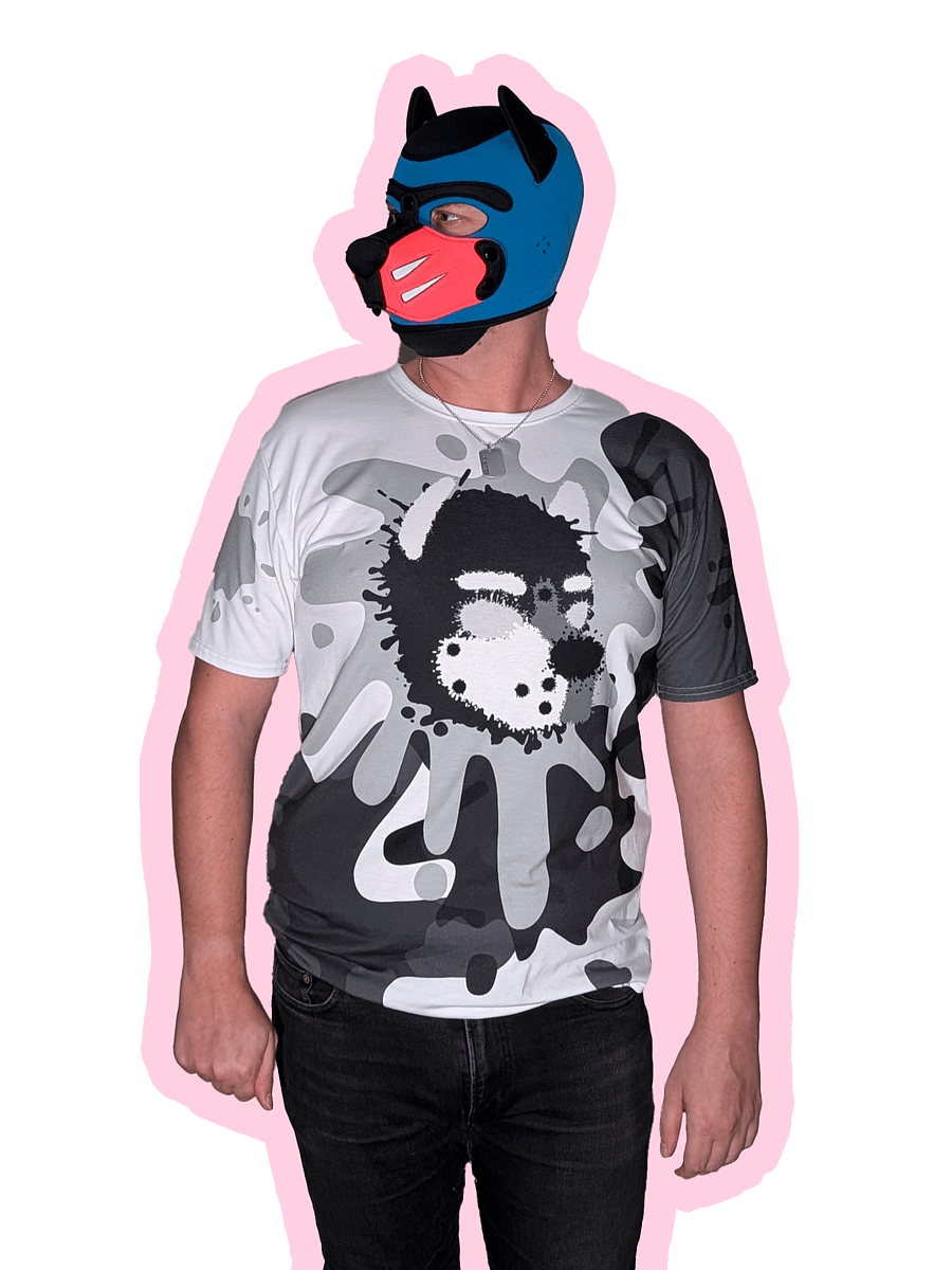 Chaos Splatter Shirt - White / Gray product image (4)