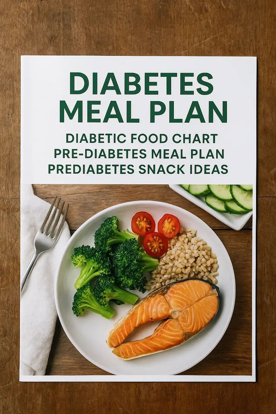 128 Diabetes-Friendly Meals – Your 7-Day Complete Meal Plan product image (1)