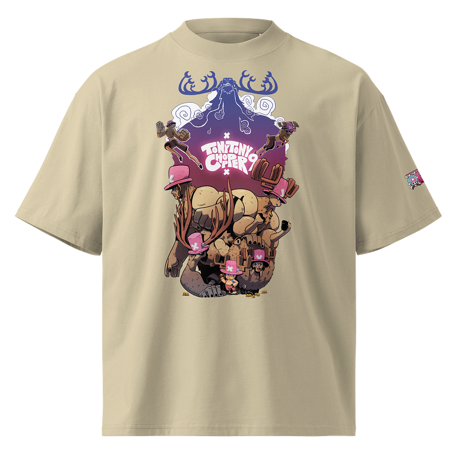 Tony Tony Chopper Reindeer Oversized Tee product image (1)